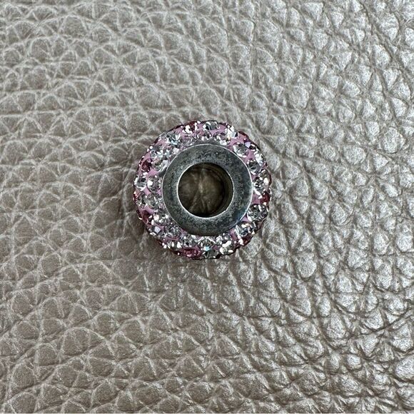 Helzberg Diamonds - Pink Ombre Crystal Charm - Picture 2 of 3